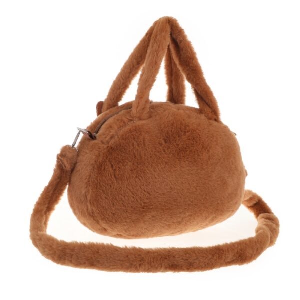 53716 - Carterita Peluche Capibara +INFO+FOTOS  Info: Tira desmontable y regulable Composición: peluche Alto: 18cm Ancho: 26cm Profundidad: 7cm - Imagen 2