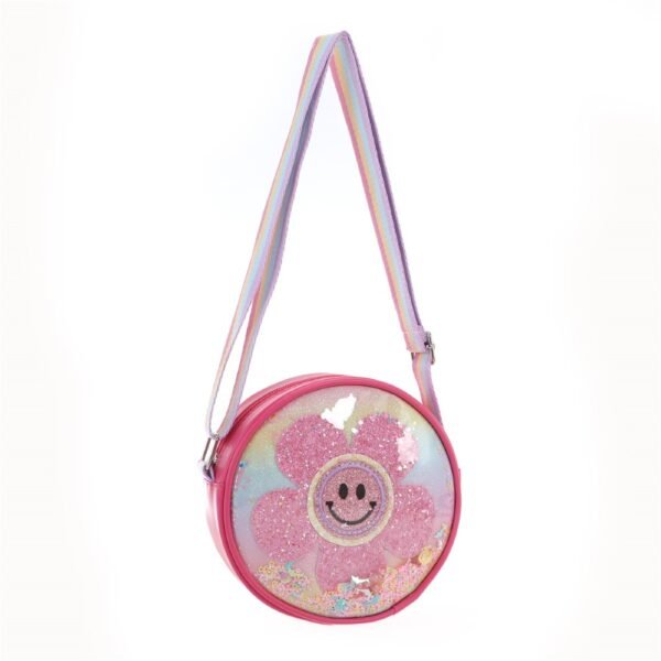 53727C - Carterita Infantil Trendy +INFO+FOTOS Info: Tira regulable, contiene glitter Composición: 70pu 30pvc Alto: 16cm Ancho: 16cm Profundidad: 7cm - Imagen 5