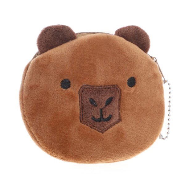 53801 - Monedero Capibara  +INFO+FOTOS Composición: peluche Alto: 10cm Ancho: 13cm Profundidad: 2cm - Imagen 3