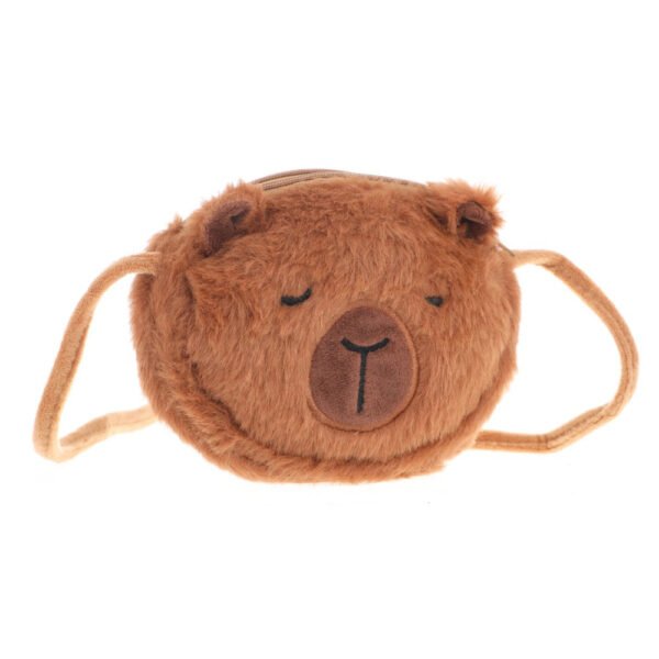 53810 - Carterita Peluche Capibara +INFO+FOTOS Info: Doble compartimento Composición: peluche Alto: 12cm Ancho: 14cm Profundidad: 4cm - Imagen 7