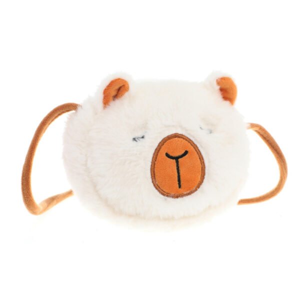 53810 - Carterita Peluche Capibara +INFO+FOTOS Info: Doble compartimento Composición: peluche Alto: 12cm Ancho: 14cm Profundidad: 4cm - Imagen 5