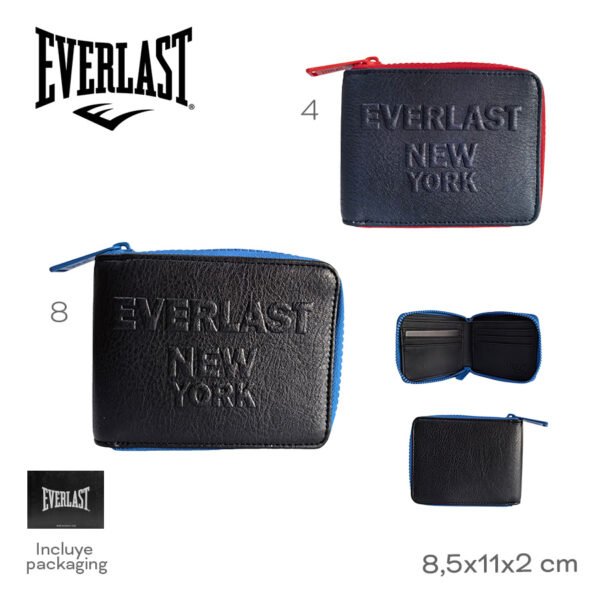 28904 - Billetera Everlast ,+INFO+FOTOS Info: Incluye packaging Composición: PU Alto: 8,5cm Ancho: 11cm Profundidad: 2cm