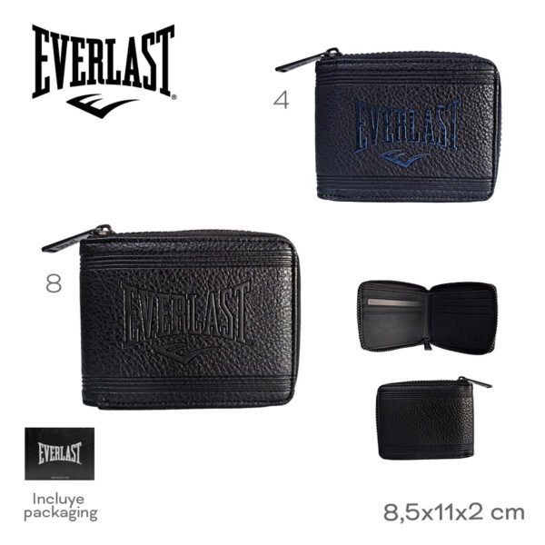 28905 - Billetera Everlast , +INFO+FOTOS Info: Incluye packaging Composición: PU Alto: 8,5cm Ancho: 11cm Profundidad: 2cm
