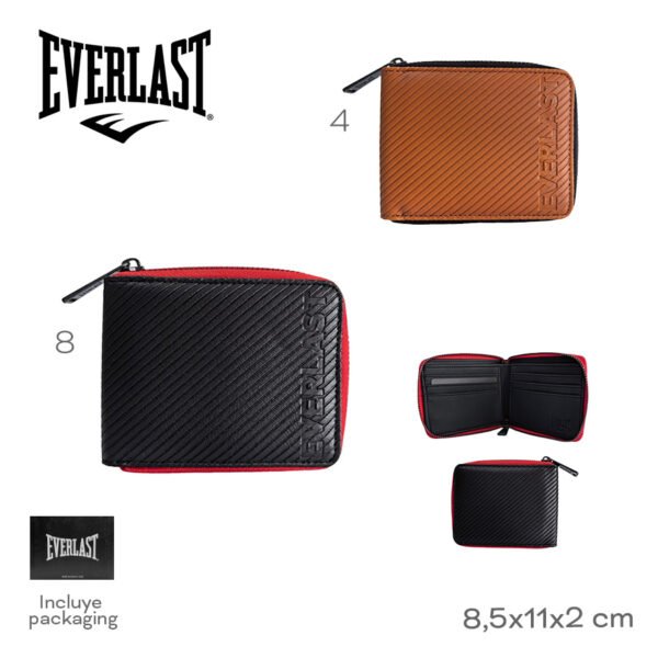 28910 - Billetera Everlast , +INFO+FOTOS Info: Incluye packaging Composición: PU Alto: 8,5cm Ancho: 11cm Profundidad: 2cm