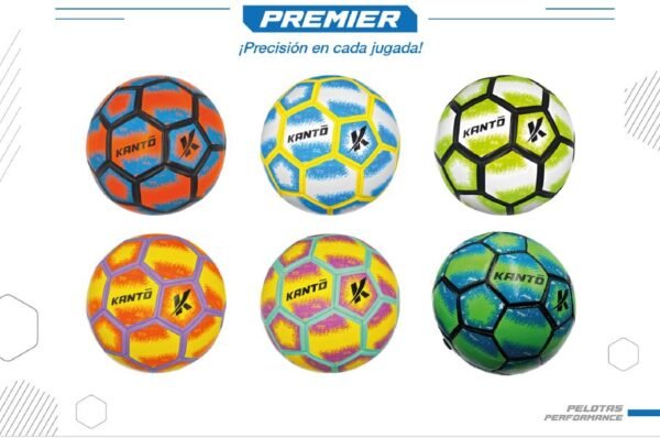 **56127- PELOTAS DE FUTBOL Nº5 PREMIER 320/40 GR - 6 MOD INFO+FOTOS - Imagen 2