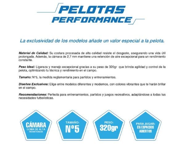 **56127- PELOTAS DE FUTBOL Nº5 PREMIER 320/40 GR - 6 MOD INFO+FOTOS - Imagen 3