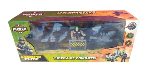 55538- SET MILITAR HELICÓPTERO Y CUATRICICLO C/ACCES 41X11X16 +INFO+FOTOS - Imagen 13