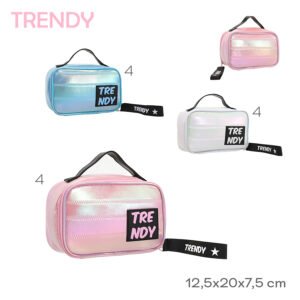 53758 - Portacosmeticos Trendy   Composición: Nylon  Alto: 12,5cm  Ancho: 20cm  Profundidad: 7,5cm +INFO+FOTOS