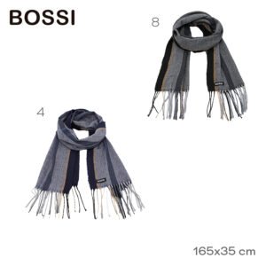 18793- Bufanda Bossi T2	165cm	35cm		Poliéster +INFO+FOTOS