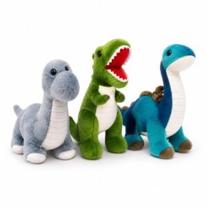 480006- DINOSAURIOS GDE 16"=41CM PELUCHE +INFO+FOTOS