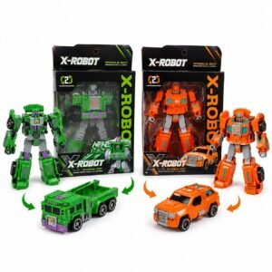 56393- SUPER ROBOT AUTO TRANSFORMER EN CAJA 2 MOD SURT 17X19X7 JUGUETES +INFO+FOTOS