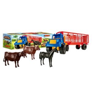 216 CAMION SEMI HACIENDA CON ANIMALES DURAVIT (Caja 9)