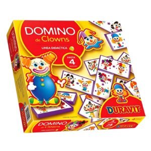 35 DOMINO EN CAJA  PAYASOS  DURAVIT (Caja 24)