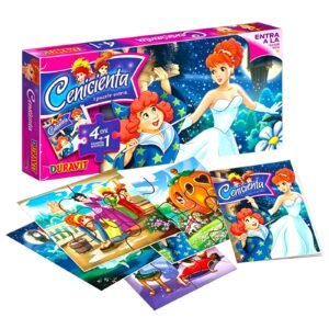47 PUZZLE 4 EN 1 EN CAJA CENICIENTA  DURAVIT (Caja 18)