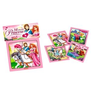 50 PUZZLE X 4  PRINCESA  DURAVIT (Caja 48)
