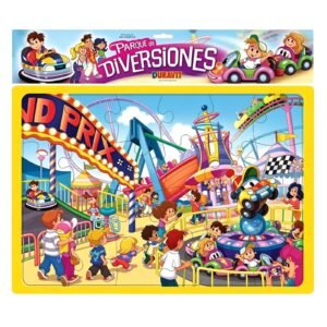 51 PUZZLE CUADRO 24 P GDE  PARQUE DE DIVERSIONES  DURAVIT (Caja 24)