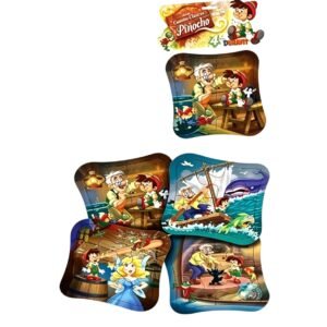 52 PUZZLE PINOCHO  X 4  DURAVIT (Caja48)