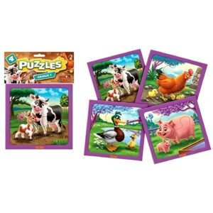 559 PUZZLE X 4  GRANJA  DURAVIT  (Caja 48)