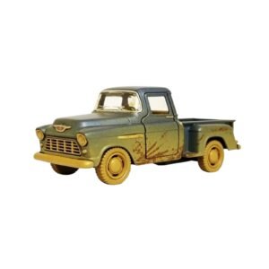 42590-COLECCION KINSMART CHEVY 1955 PICK UP MUDDY 1:32 LICENCIA  AUTOMOTRIZ PACKAGING