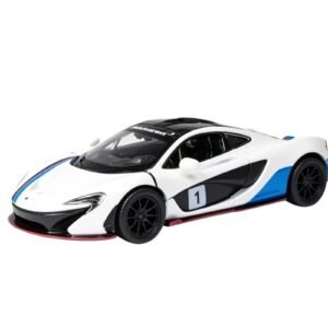 43650-COLECCION KINSMART MC LOREN P1 W/PRINTING DIE CAST PB  5" LICENCIA  AUTOMOTRIZ PACKAGING   VISOR +INFO+FOTOS