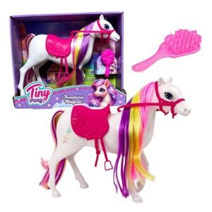 54355 - CABALLO TINY PONY C/ACCESORIOS CAJA 29X24X8 +INFO+FOTOS