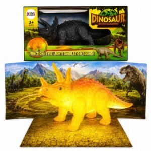 19701 - DINOSAURIO CAMINA LUZ SONIDO 22X11X10 (+VIDEO)