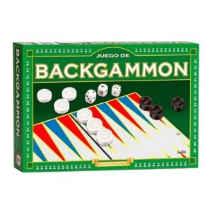 IM3 - Backgammon Linea de Lujo IMPLAS Tradicionales CAJAX8 ,Participantes: 2 jugadores Edad: a partir de 5 años Medidas de la caja 37.5 x 22.5 x 3.5 cm