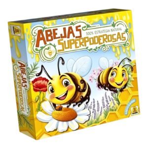 IM337- JUEGO ABEJAS SUPERPODEROSAS 100% ESTRATEGIA NATURAL DIDÁCTICO EDUCATIVO IMPLAS 25.5X27X4.5 +INFO+FOTOS
