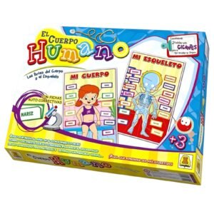 IM350- El cuerpo humano, Juego de encastre.Edad: a partir de 3 años Participantes: 1 o mas Medidas de la caja: 37.5 x 26 x 4 cm. IMPLAS DIDACTICOS EDUCATIVOS CAJAX6.