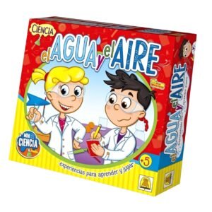 IM382- Agua y Aire. Juego de mini ciencia para explorar y aprender. Edad: a partir de 5 años Participantes: 1 o mas Medidas de la caja: 27 x 25 x 7 cm. IMPLAS Didácticos Educativos CAJAX5.
