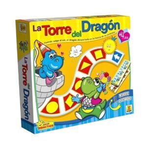 IM423- La torre del dragón. DIDACTICOS EDUCATIVOS, Edad: a partir de 4 años Participantes: 2 a 4 Medidas de la caja: 27 x 25 x 4.5 cm Juego didáctico de figuras geométricas.IMPLAS.(+INFO PDF)