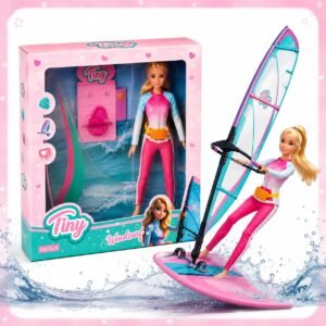 *55865- MUÑECA TINY WINDSURF C/ACCESORIOS 30X34X7 +INFO+FOTOS