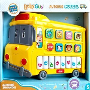54469- CAMIONCITO PIANO ANIMALES SONIDOS LUCES 30X25X5 +INFO +FOTOS