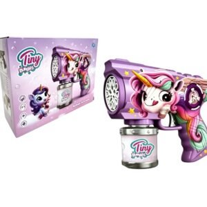 55424- SUPER BURBUJERO TINY UNICORNIO ,BURBUJAS DIVERTIDAS 18X6.5X14.5 +INFO+FOTOS