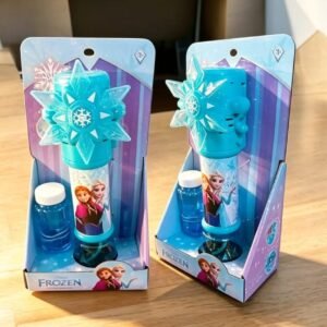 *56528- BURBUJERO DISNEY FROZEN LUZ A PILA 26X13X7 +INFO+FOTOS