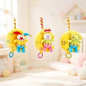 67300 CUNERO MUSICAL 9" LUNA C/ANIMAL