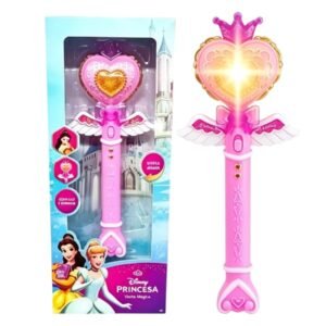 55940-VARITA MÁGICA PRINCESA LUZ SONIDOS 15X34X4 +INFO+FOTOS