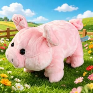 12632- CHANCHO 10"= 25CM  PELUCHES +INFO+FOTOS